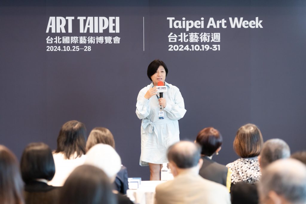 ART TAIPEI 2024 + Taipei Art Week 展前記者會 台北藝博審查委員張凱廸致詞